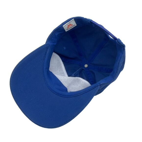 Vintage Ford Broncos “Broncos Rule” Hat Cap Blue Snapback - Picture 3 of 4